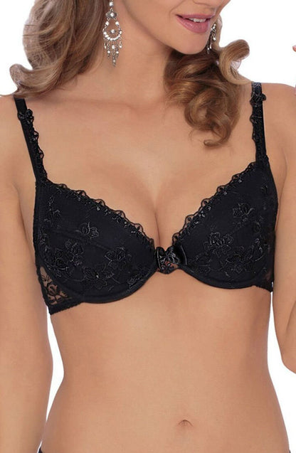 Kalisi Push Up Bra Black Everyday Lingerie Sets
