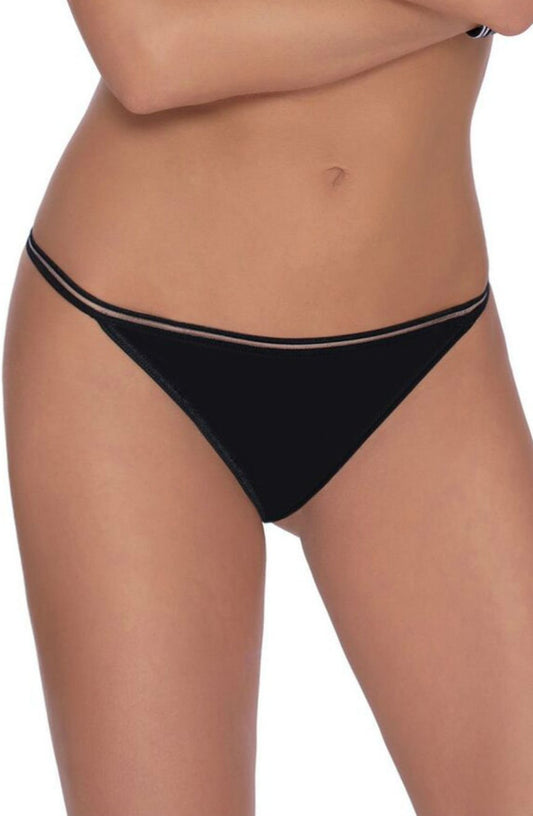 Lea Thong Black Everyday Briefs and Thongs