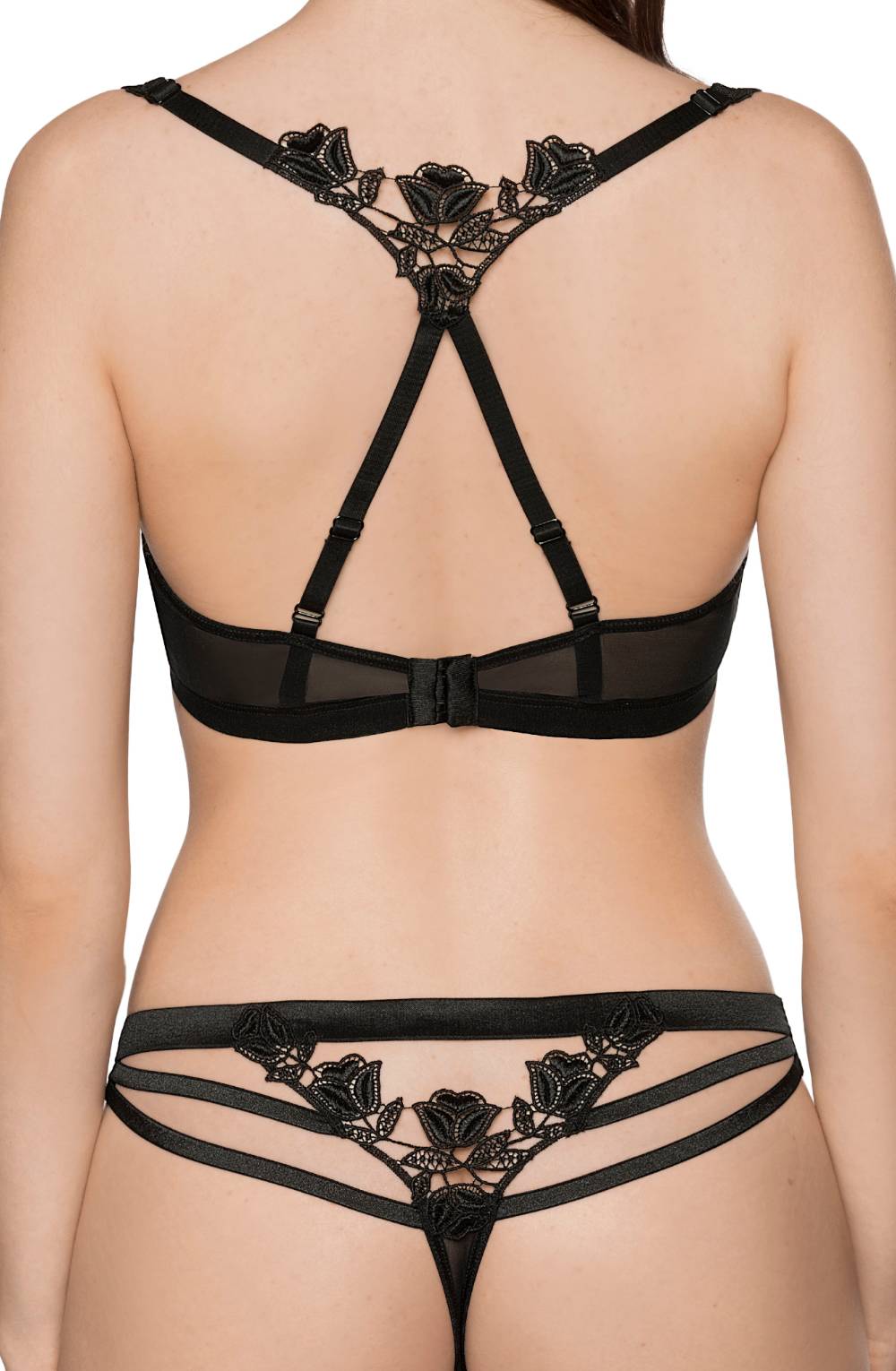 Lisbet Black Soft Cup BRA Everyday Bras
