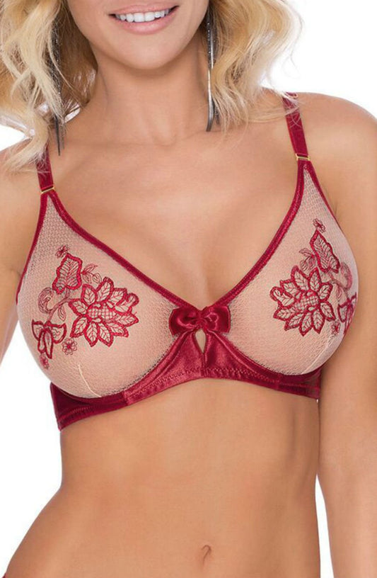 Mehendi Soft Cup Bra Claret Everyday Lingerie Sets