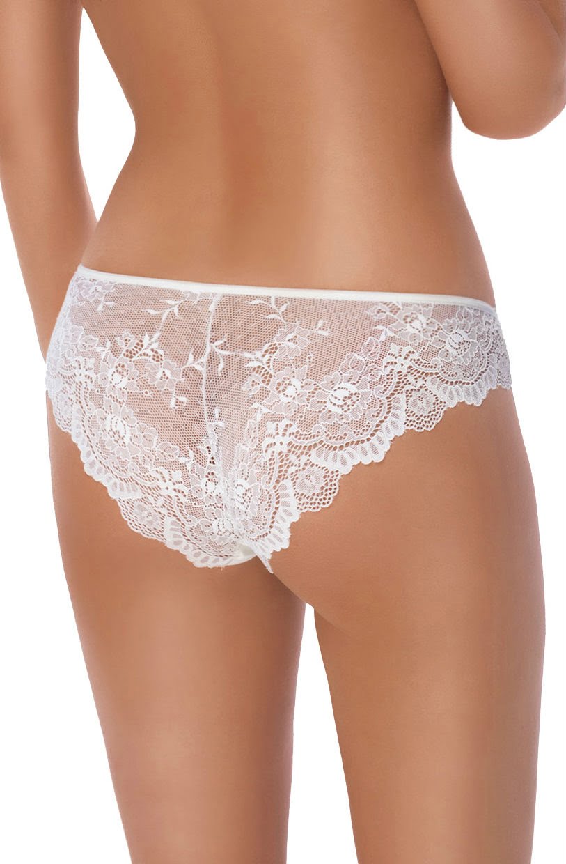 Mela Brief Cream Bridal Briefs and Thongs