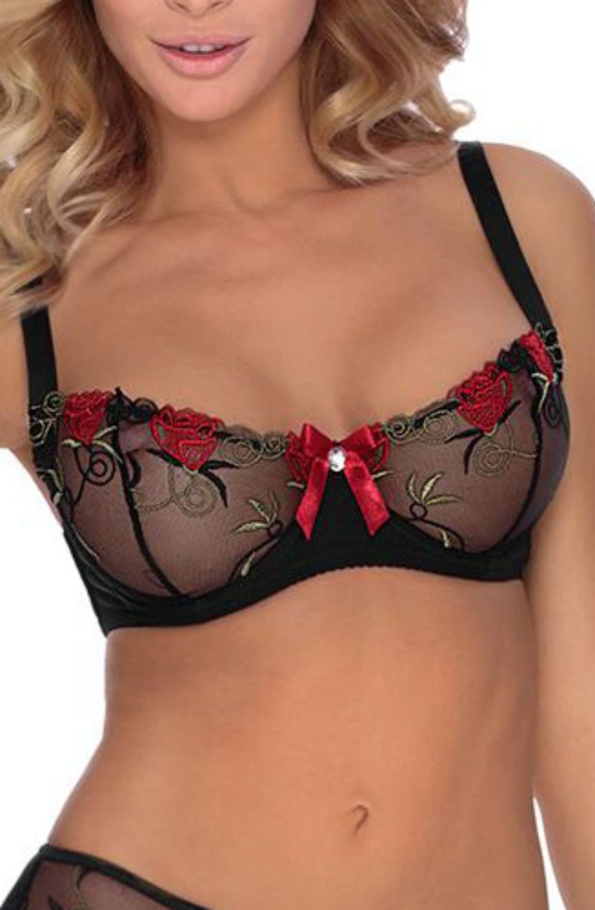 Rufina Soft Cup Bra Black Everyday Lingerie Sets