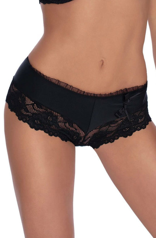 Sisi Black Short Everyday Briefs and Thongs