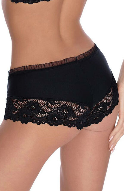 Sisi Black Short Everyday Briefs and Thongs