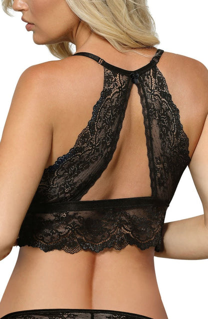 Zuza Black Half Corset Bedroom Wear Corsets