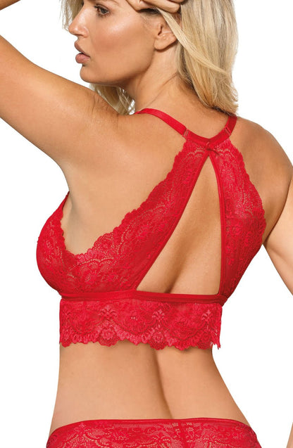 Zuza Red Half Corset Bedroom Wear Corsets