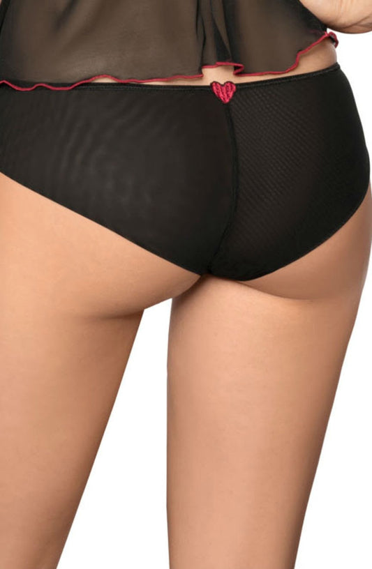 Rubii Black Brief Everyday Briefs and Thongs