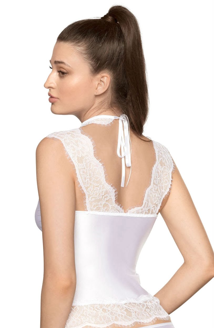 Sija White Shirt Bridal Honeymoon