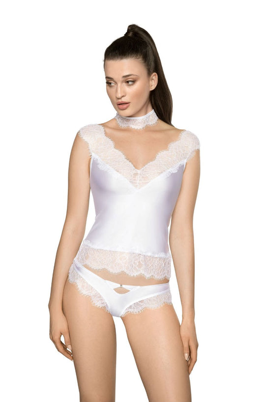 Sija White Shirt Bridal Honeymoon