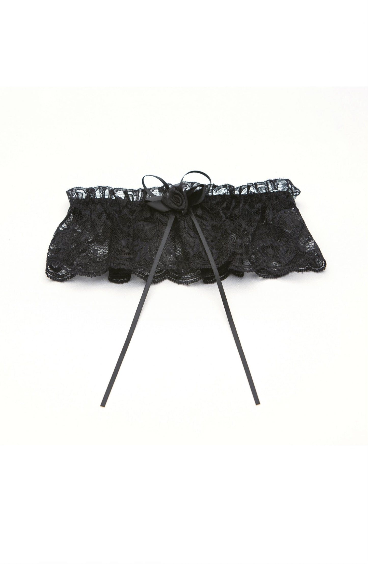 Garter Black Bedroom Wear Accessories
