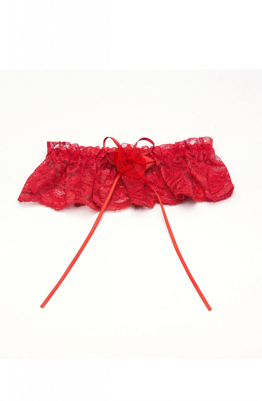 Garter Red Bedroom Wear Accessories