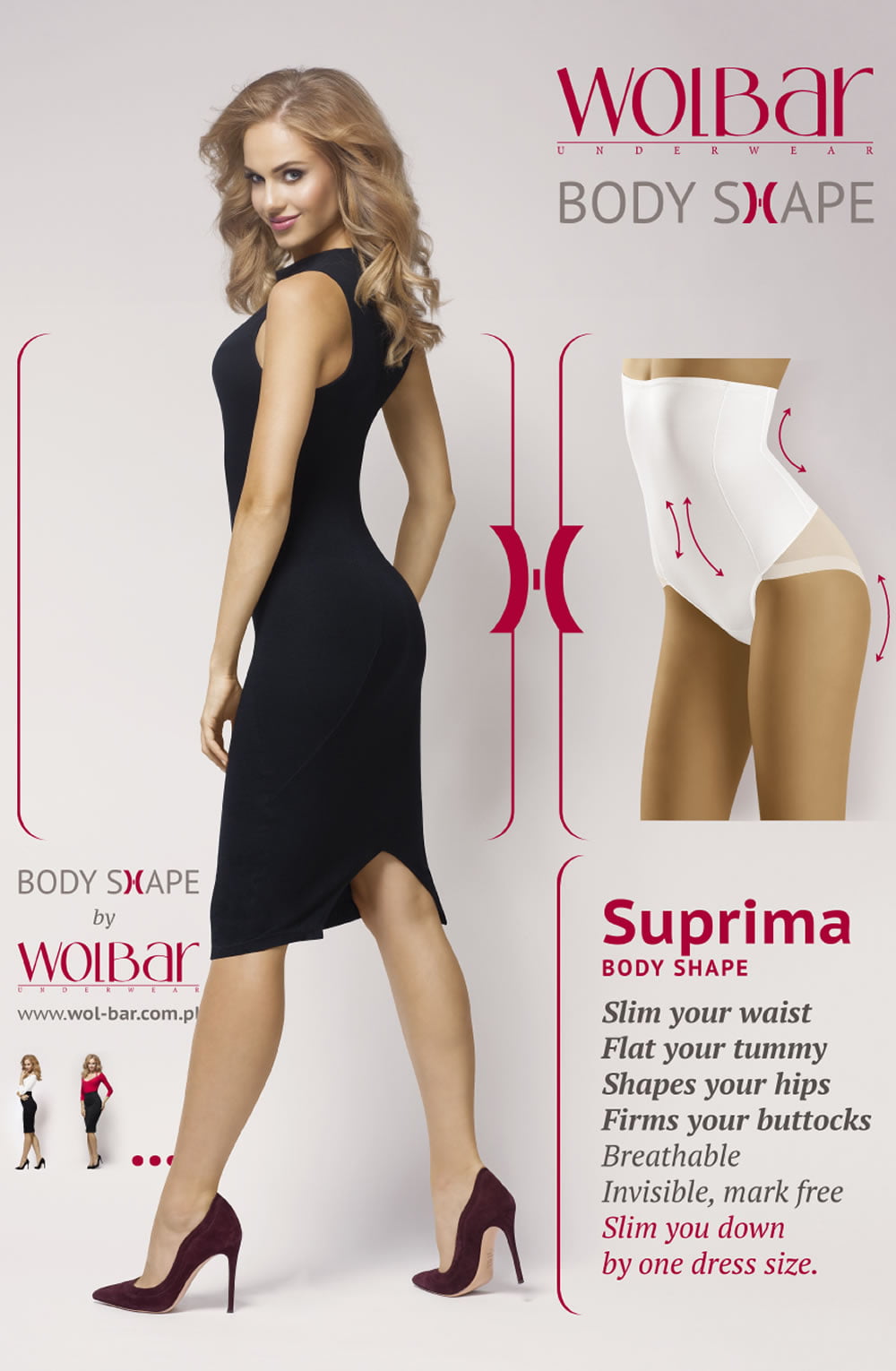 Suprima Black Shapewear Shapewear