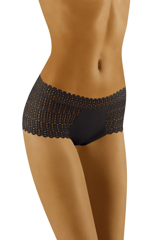 Bari Black Everyday Briefs and Thongs