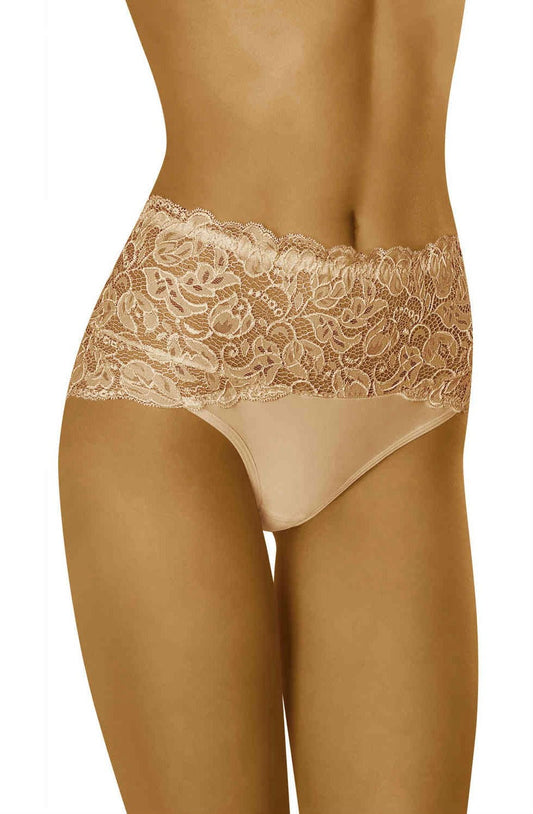 Teri Beige Plus Sizes Briefs and Thongs