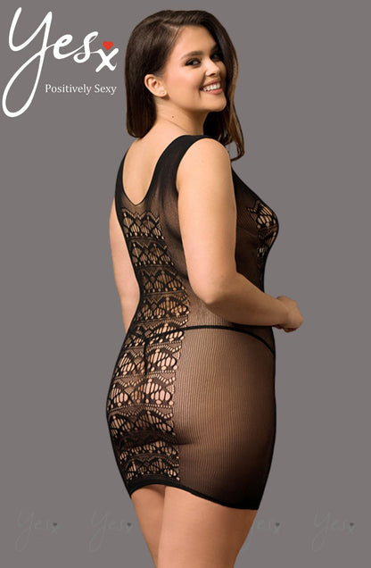 YXQ Plus size Dress Plus Sizes Bodystocking