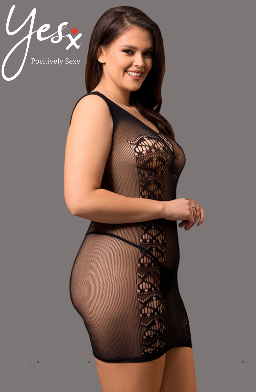 YXQ Plus size Dress Plus Sizes Bodystocking
