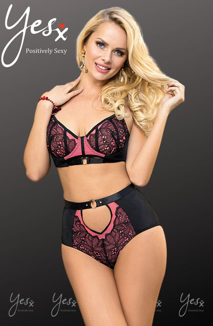 YX Bra Set Pink Everyday Bra Sets